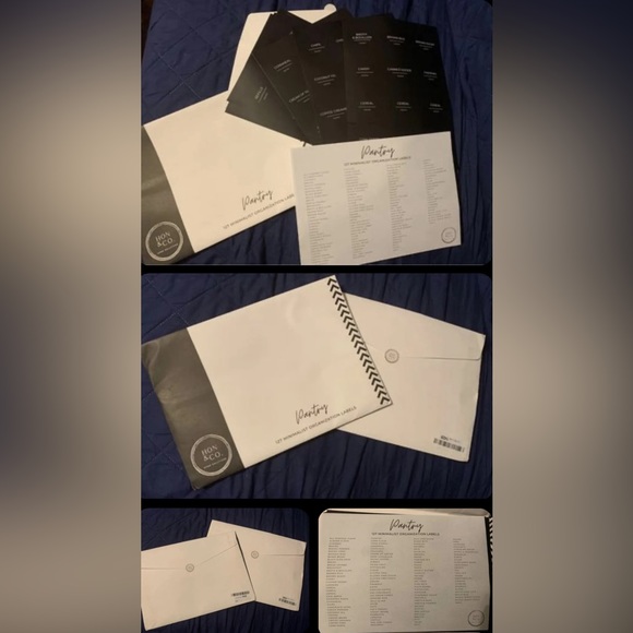 Pantry Organizer Labels 127 minimalist pantry organizer labels - Picture 1 of 1